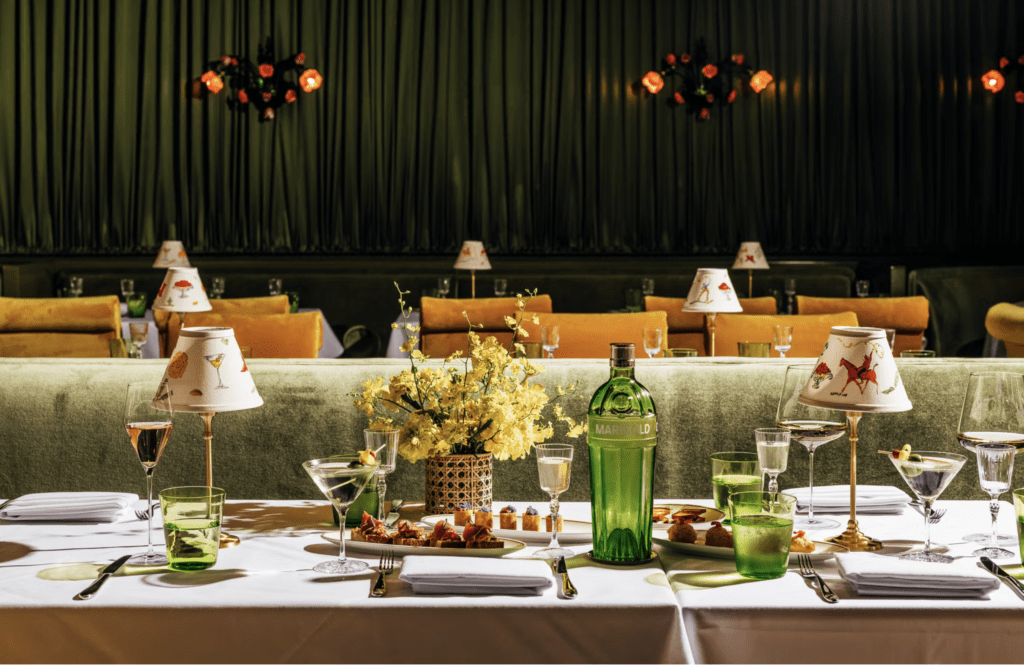 Lavish interiors of The Marigold Club